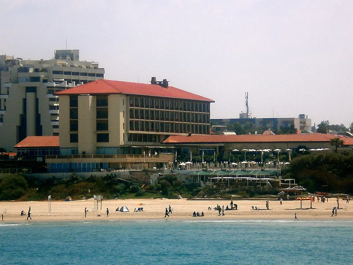 The Dan Accadia hotel on the Herzliya seafront
