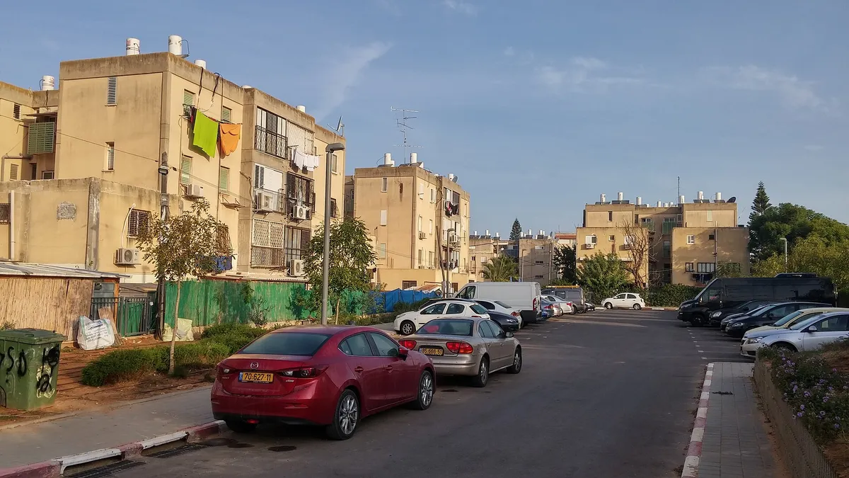Apartment blocks in the Yad HaTisha neighbourhood of Herzliya